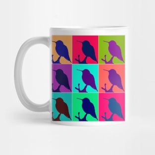 Hummingbird silhouettes Mug